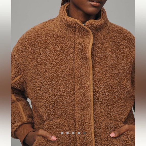 NWT Anthropologie Sherpa Teddy Jacket - Picture 4 of 6